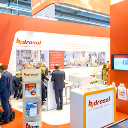 Hydrosol Messestand-Design