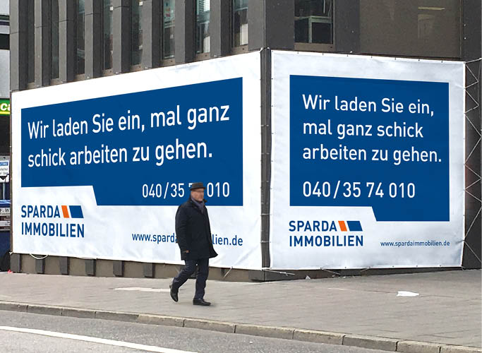 ondesign entwickelt Werbeformate für Sparda Immobilien