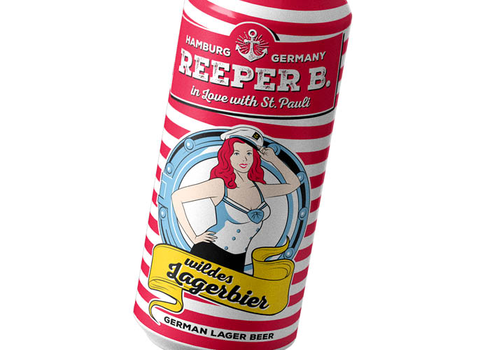 ondesign erstellt Packaging für Biermarke Reeper B. - Sorte wildes Lagerbier