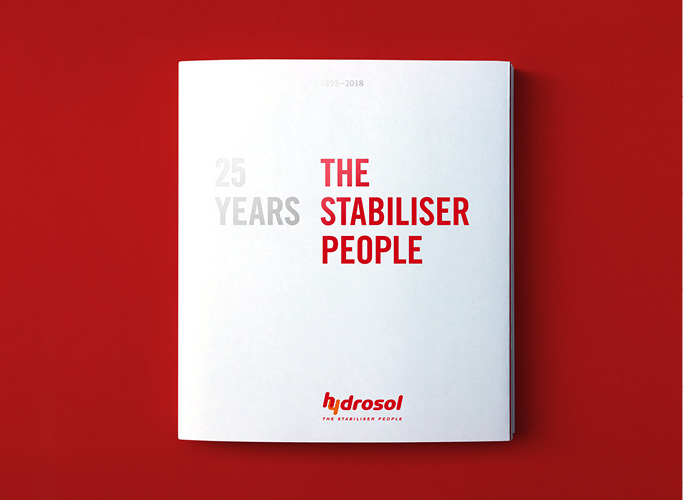 ondesign creates a commemorative publication for Hydrosol