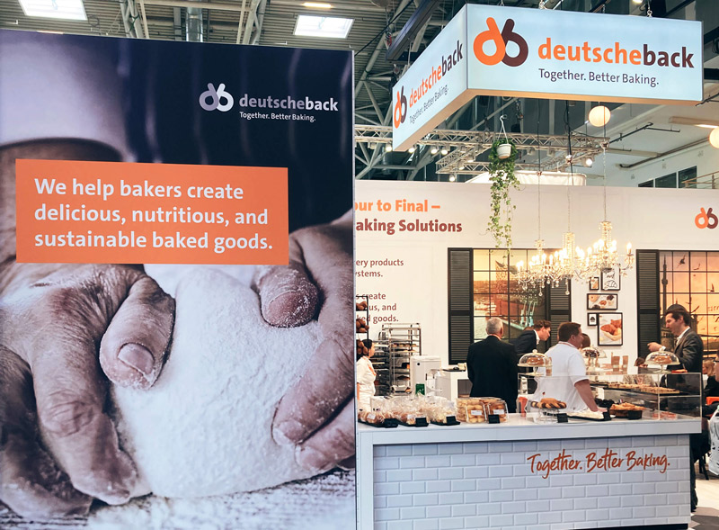 DeutscheBack Messestand-Design