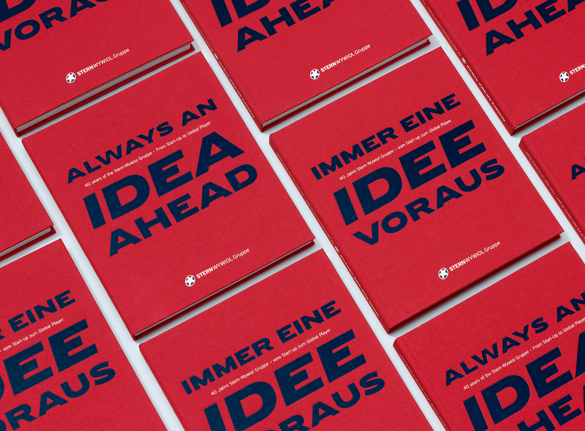 Stern-Wywiol Gruppe Jubiläumsbuch Editorial Design